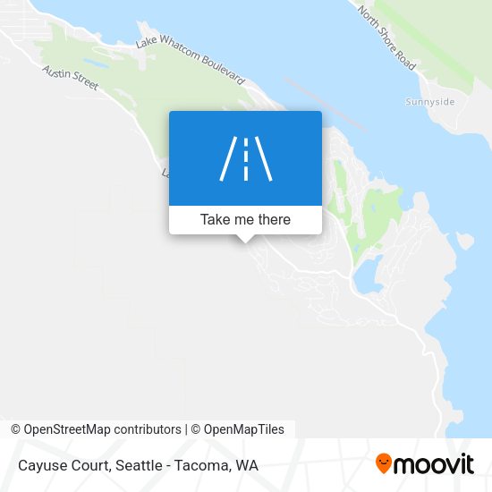Cayuse Court map