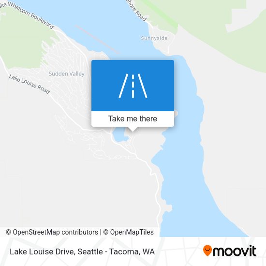 Mapa de Lake Louise Drive