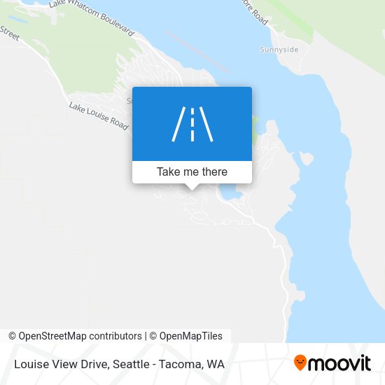 Louise View Drive map