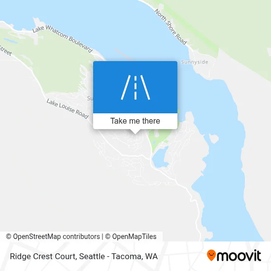 Ridge Crest Court map