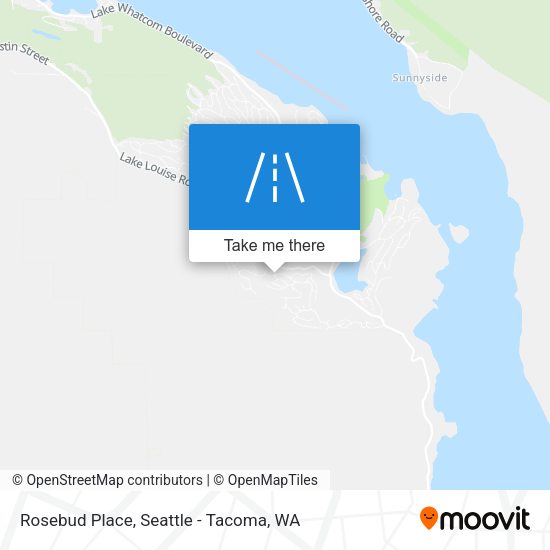 Rosebud Place map