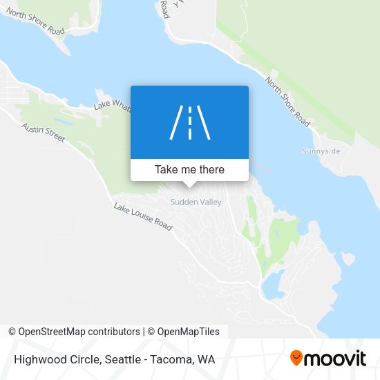 Highwood Circle map
