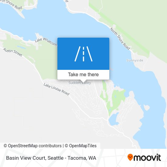 Basin View Court map
