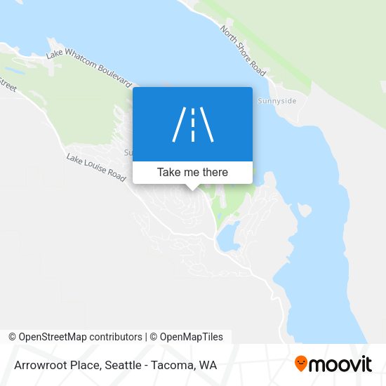 Mapa de Arrowroot Place