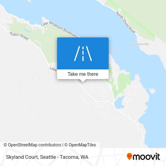 Skyland Court map
