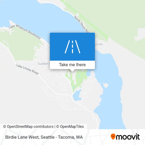 Mapa de Birdie Lane West