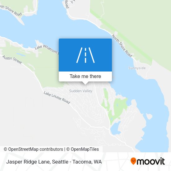 Mapa de Jasper Ridge Lane