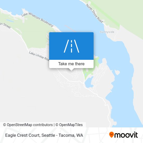 Eagle Crest Court map