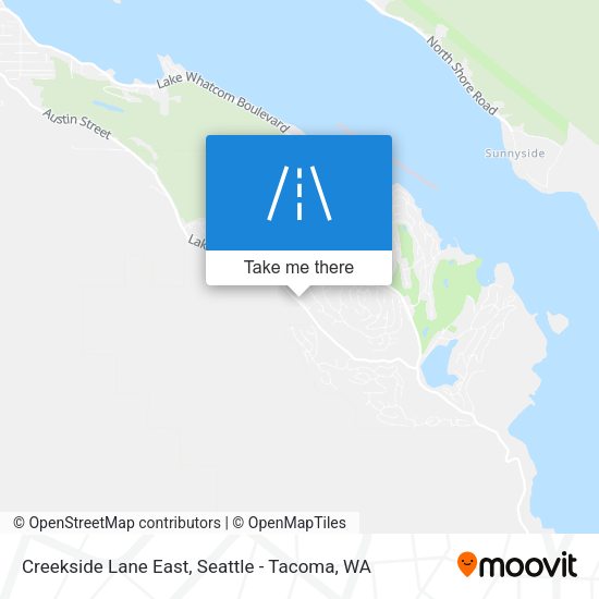 Mapa de Creekside Lane East