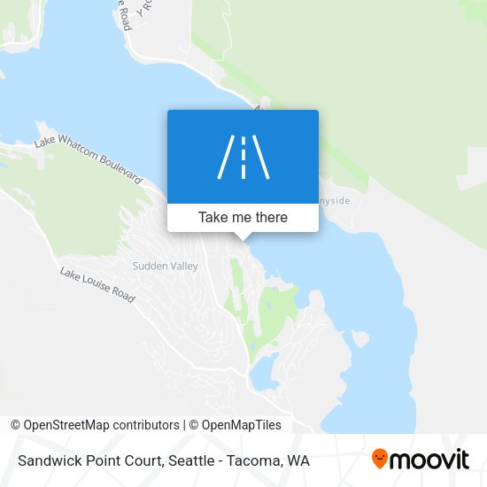 Mapa de Sandwick Point Court