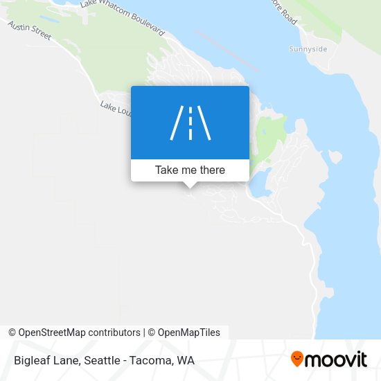 Mapa de Bigleaf Lane