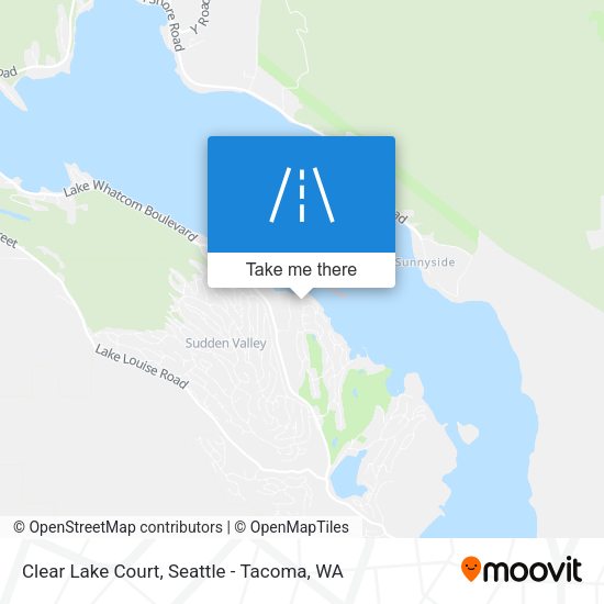 Mapa de Clear Lake Court