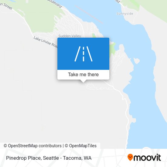 Pinedrop Place map