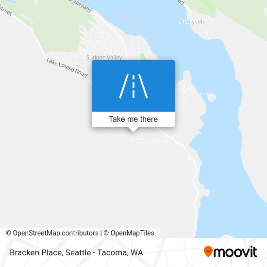 Bracken Place map