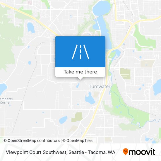 Viewpoint Court Southwest map