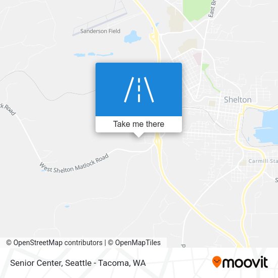 Mapa de Senior Center