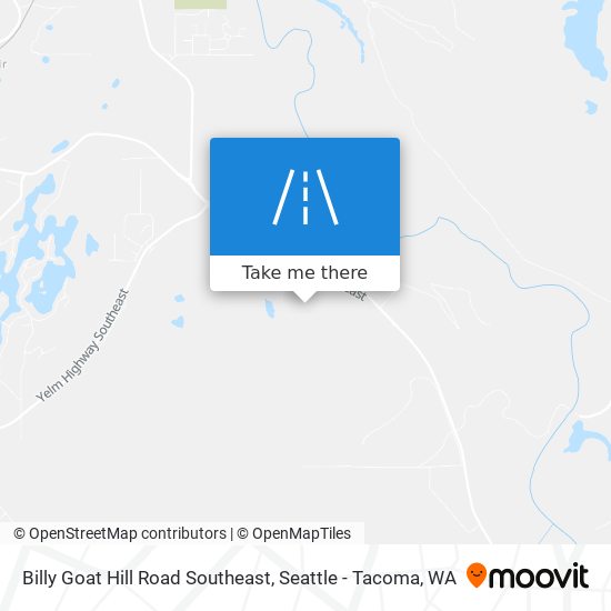 Mapa de Billy Goat Hill Road Southeast