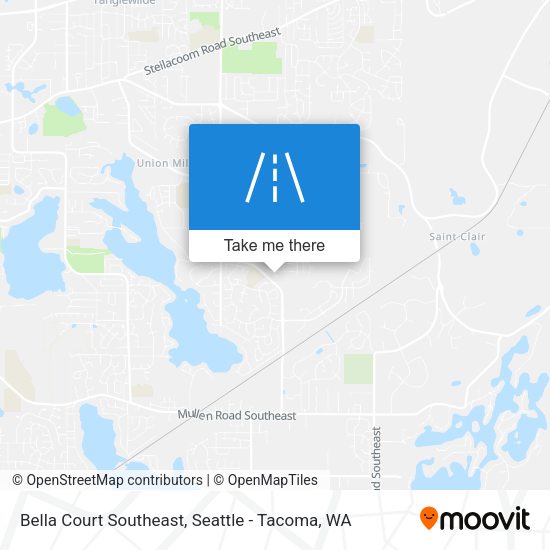 Mapa de Bella Court Southeast