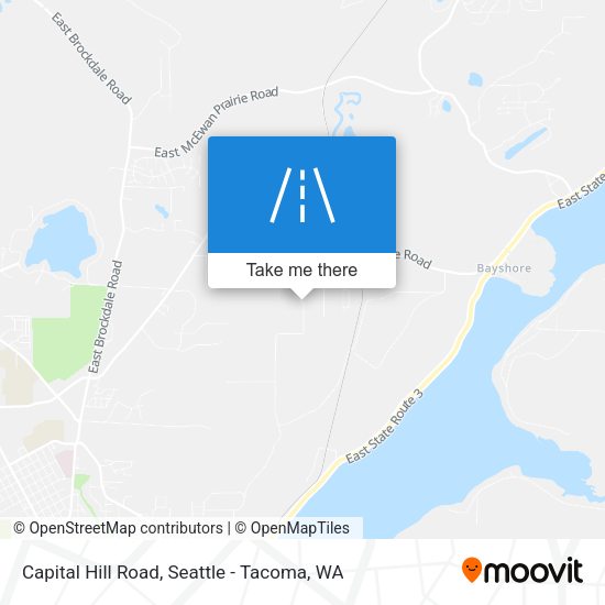 Capital Hill Road map