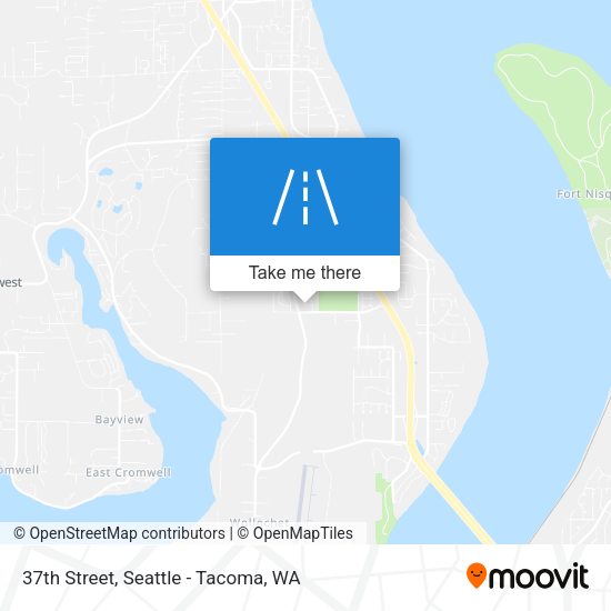 Mapa de 37th Street