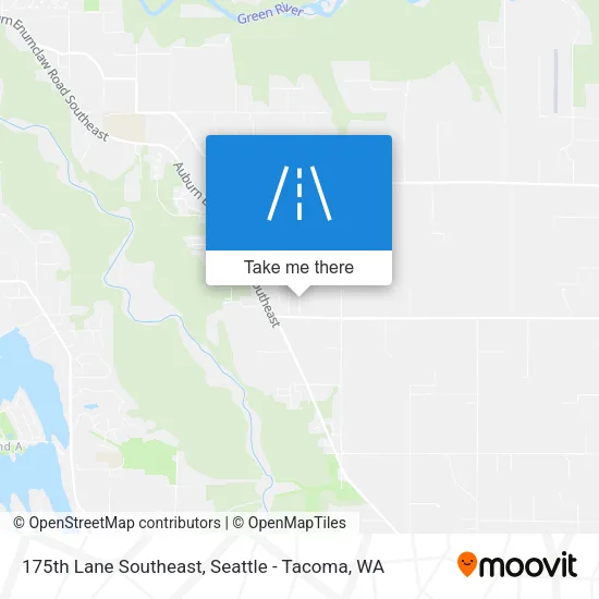 175th Lane Southeast map
