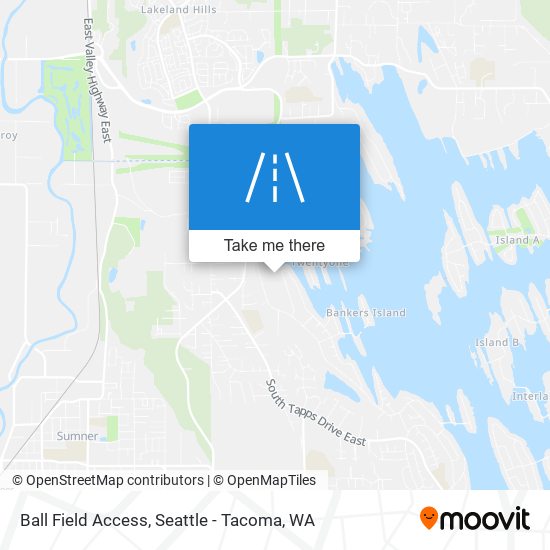 Mapa de Ball Field Access