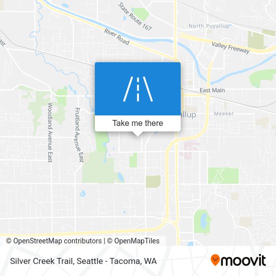 Silver Creek Trail map