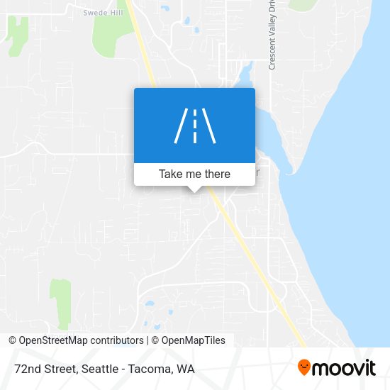 72nd Street map