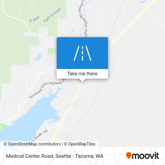 Medical Center Road map