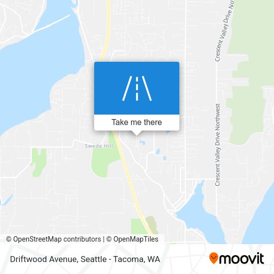 Mapa de Driftwood Avenue