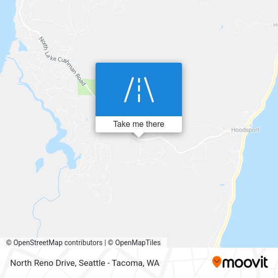 North Reno Drive map