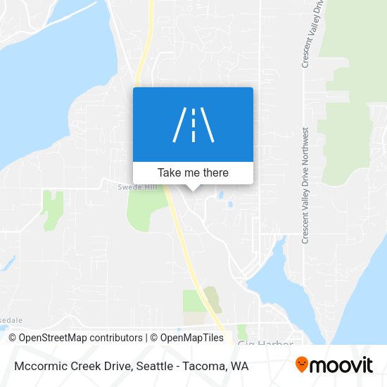 Mccormic Creek Drive map