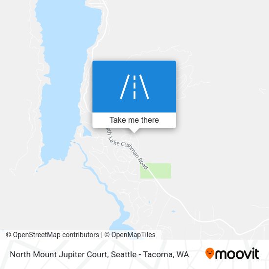 Mapa de North Mount Jupiter Court