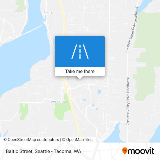 Baltic Street map