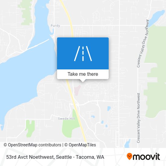 53rd Avct Noethwest map
