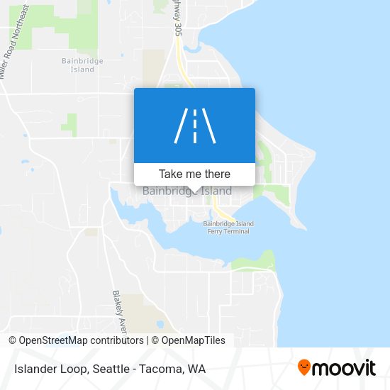 Islander Loop map