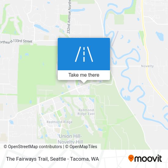 Mapa de The Fairways Trail