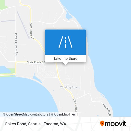 Oakes Road map