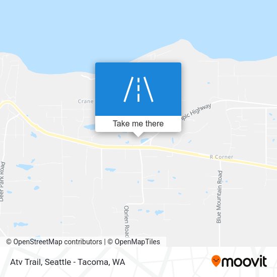 Atv Trail map