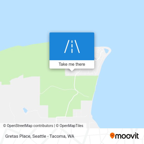 Gretas Place map