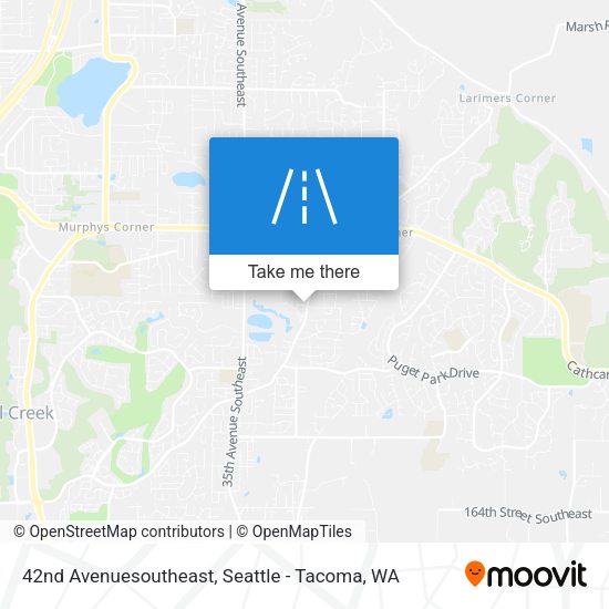 42nd Avenuesoutheast map
