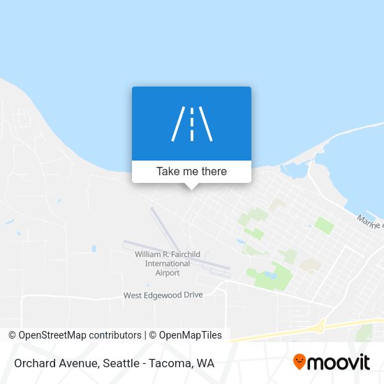 Orchard Avenue map