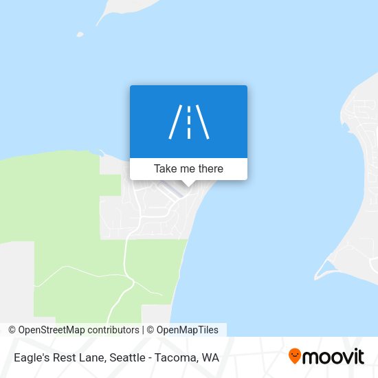 Mapa de Eagle's Rest Lane