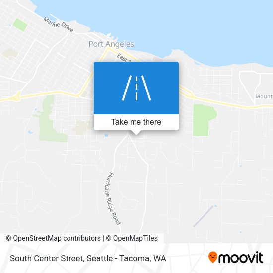 South Center Street map