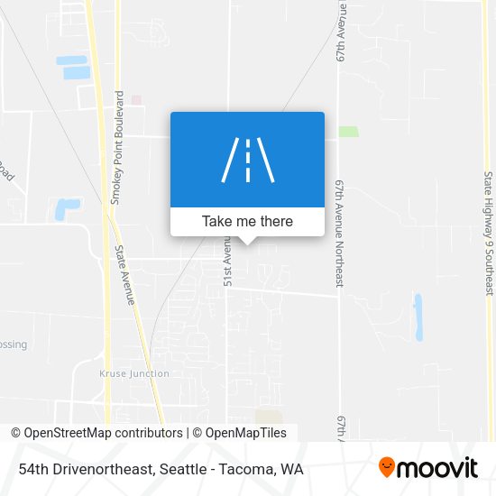 Mapa de 54th Drivenortheast