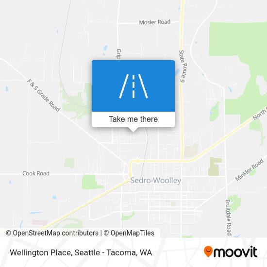 Wellington Place map