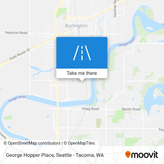 George Hopper Place map
