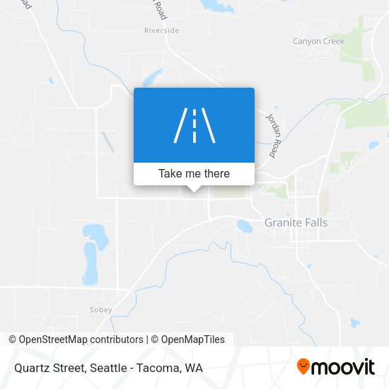Quartz Street map