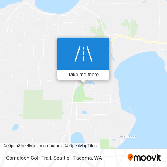 Camaloch Golf Trail map