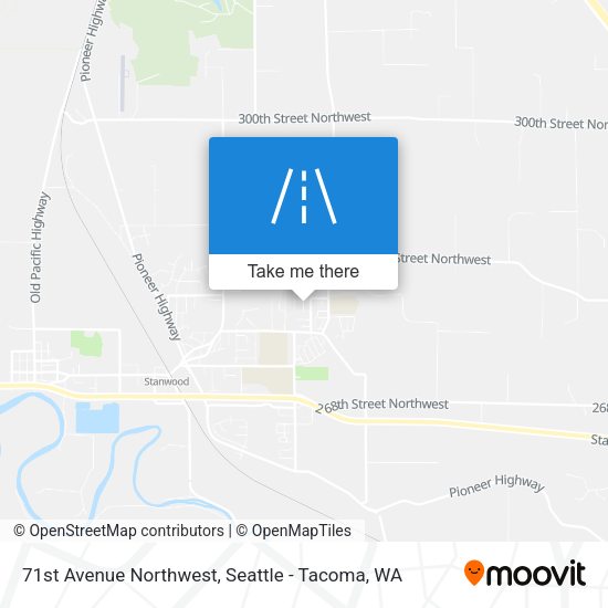 Mapa de 71st Avenue Northwest